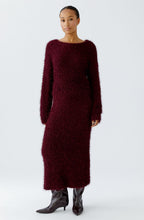 Bramble Berry Eye Lash Yarn Shortened Jumper