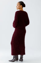 Bramble Berry Eye Lash Yarn Shortened Jumper