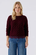 Bramble Berry Cable Knit Boxy Jumper