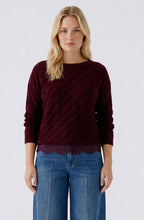 Bramble Berry Cable Knit Boxy Jumper