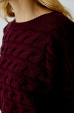 Bramble Berry Cable Knit Boxy Jumper