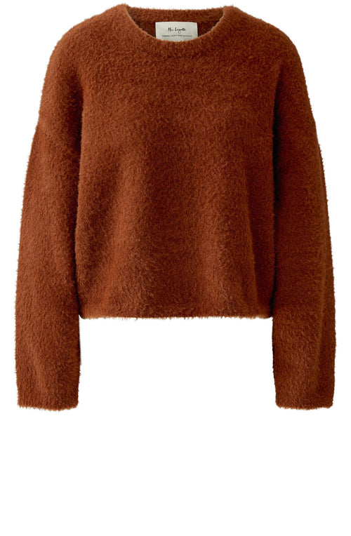 Tortoise Fluffy Knit Jumper