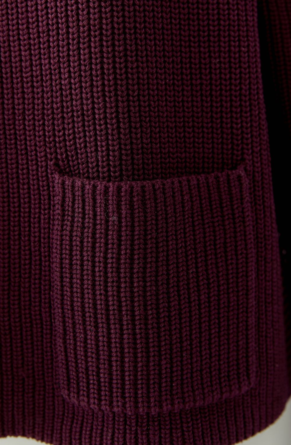 Bramble Berry Stand Up Collar Single Pocket Jumper