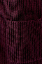Bramble Berry Stand Up Collar Single Pocket Jumper