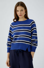Royal Blue Striped Jumper