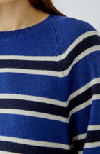 Royal Blue Striped Jumper