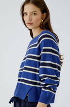 Royal Blue Striped Jumper
