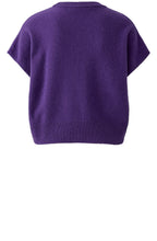 Violet Short Sleeved Jumper