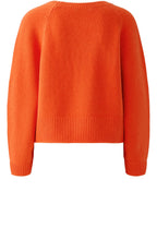 Orange Fine Knit Jumper