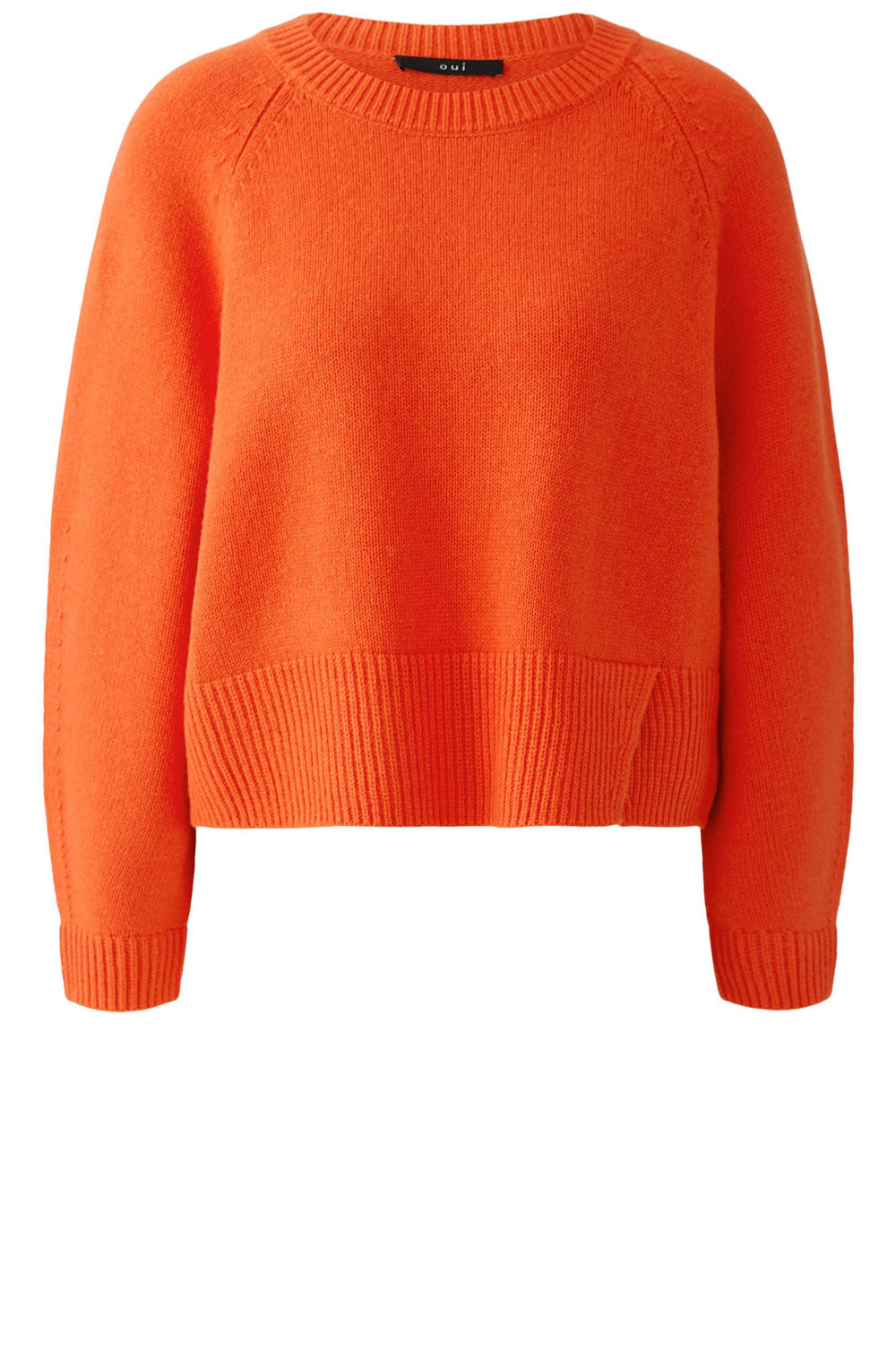 Orange Fine Knit Jumper