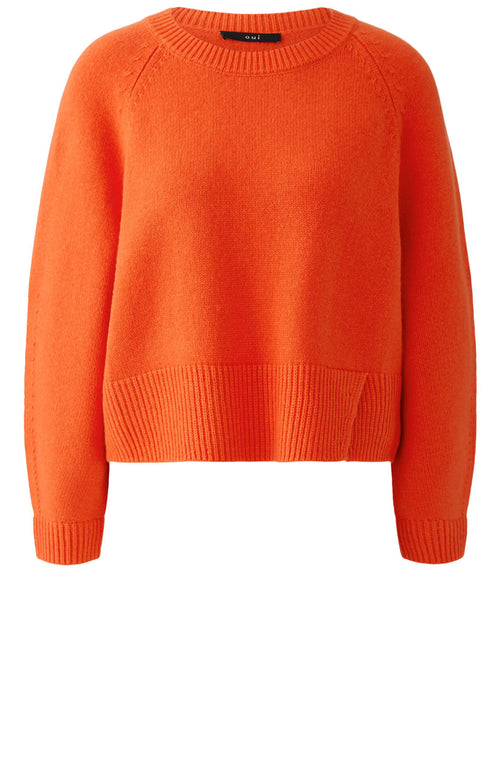 Orange Fine Knit Jumper