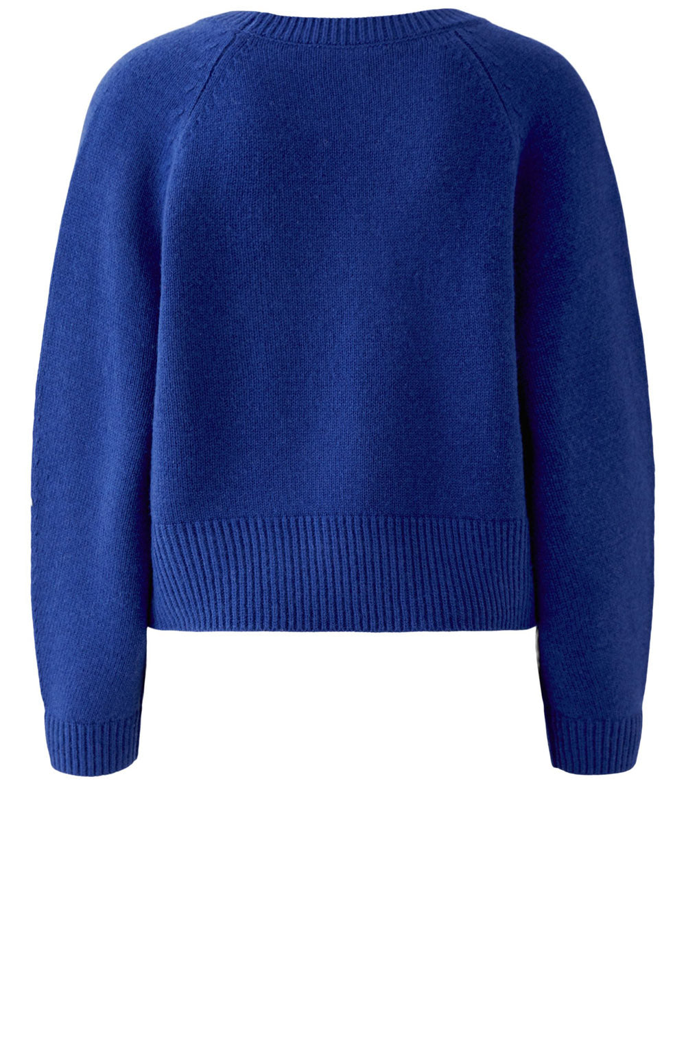 Royal Blue Split Hem Jumper