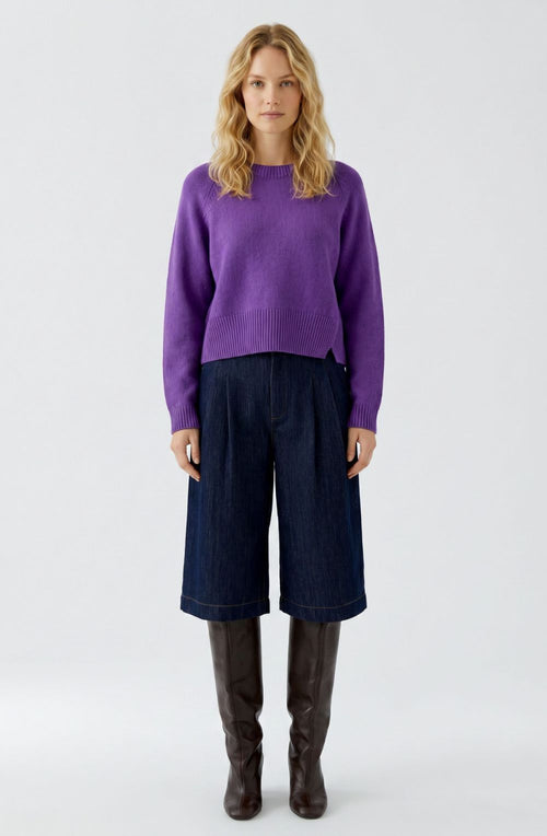 Violet Knit Jumper