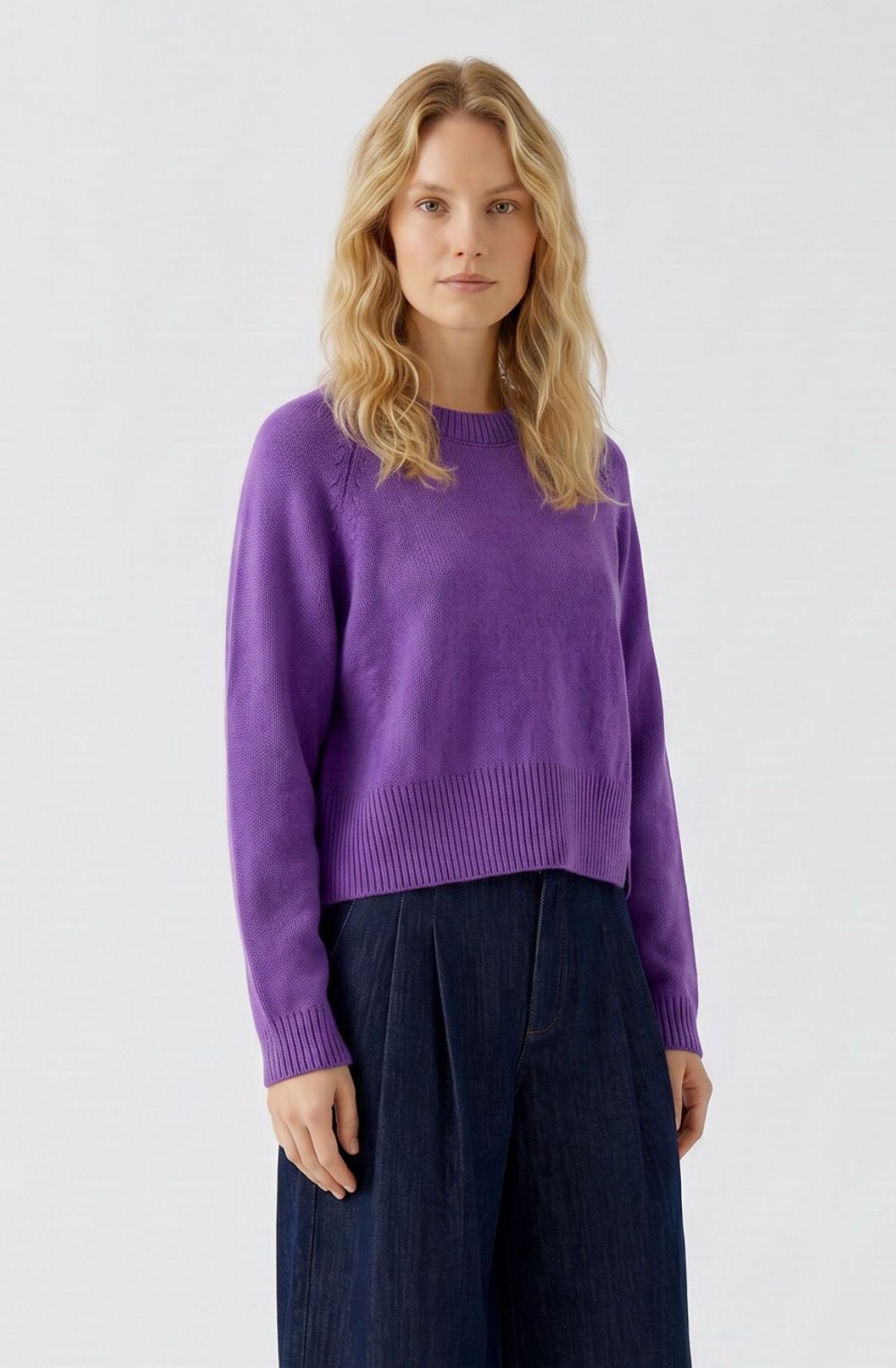 Violet Knit Jumper