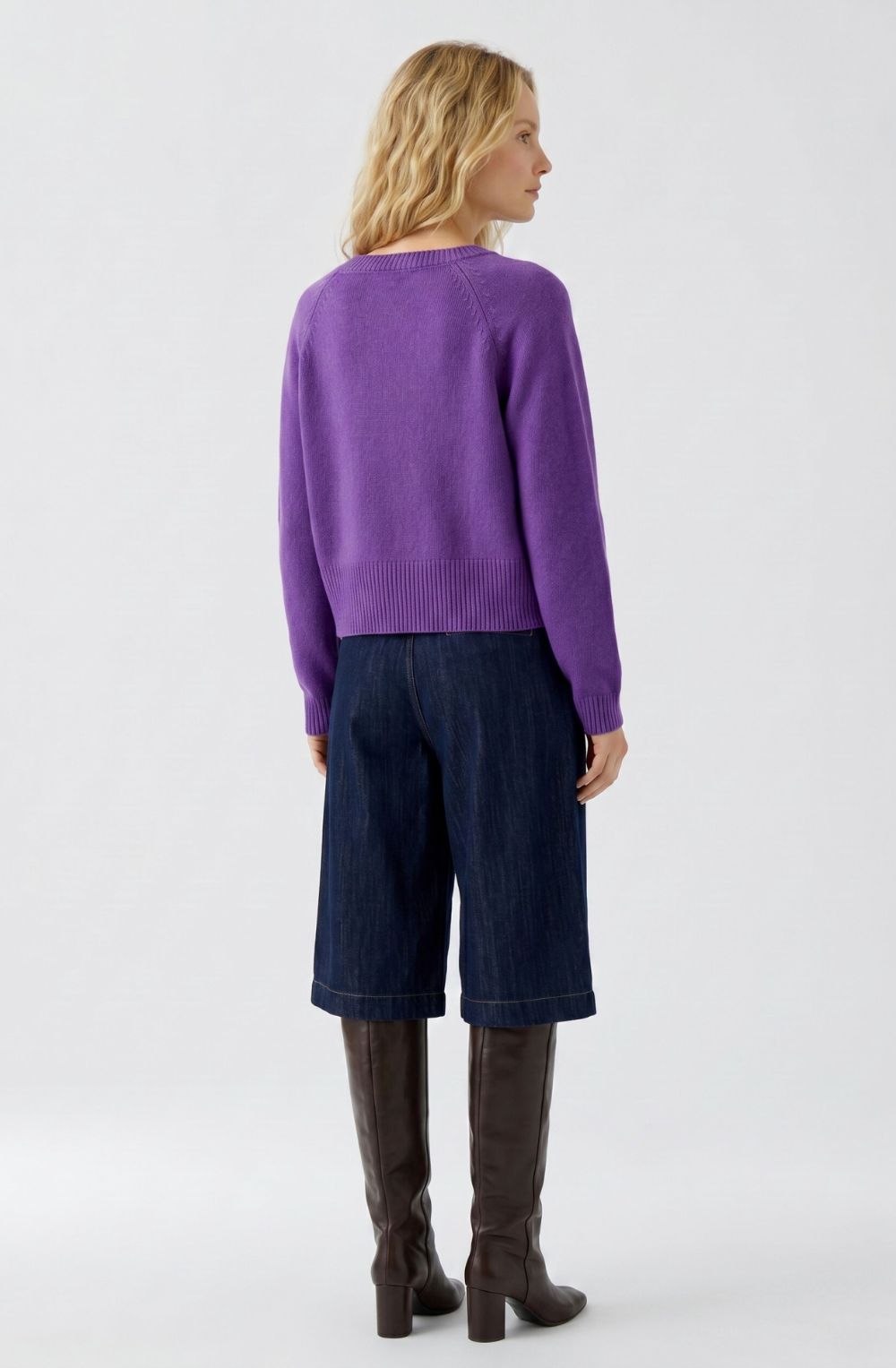 Violet Knit Jumper