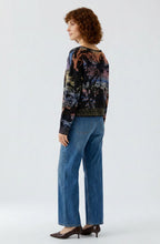 Woven Knit Palm Motif Jumper