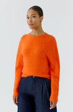 Orange Soft Knit Jumper