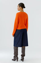 Orange Soft Knit Jumper