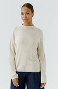 Beige Melange Knit Jumper