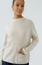 Beige Melange Knit Jumper