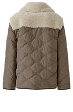 Light Stone and Brown Reversible Jacket