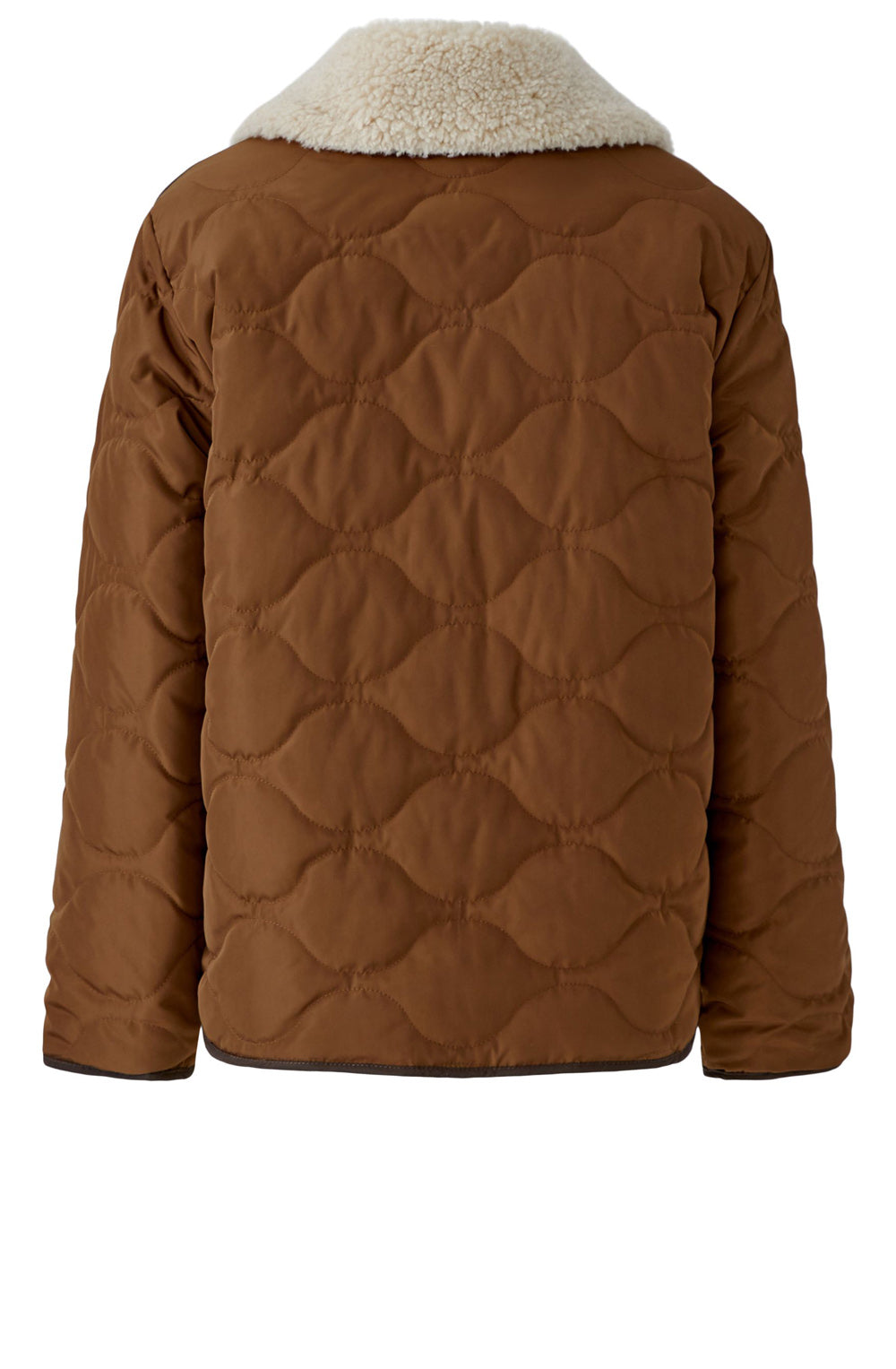 Light Stone and Brown Reversible Jacket
