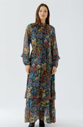 Floral Print Maxi Dress