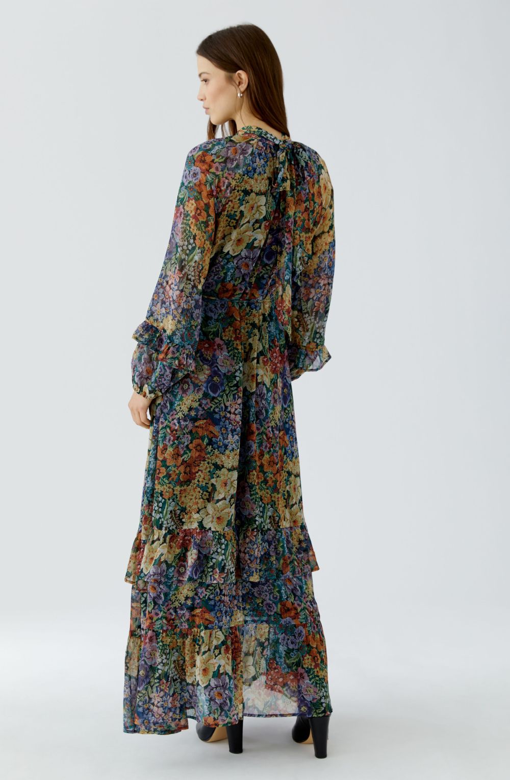 Floral Print Maxi Dress