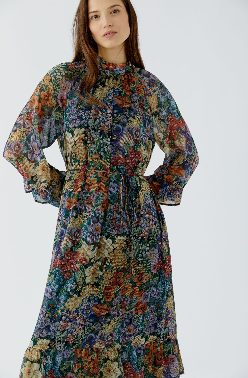 Floral Print Maxi Dress