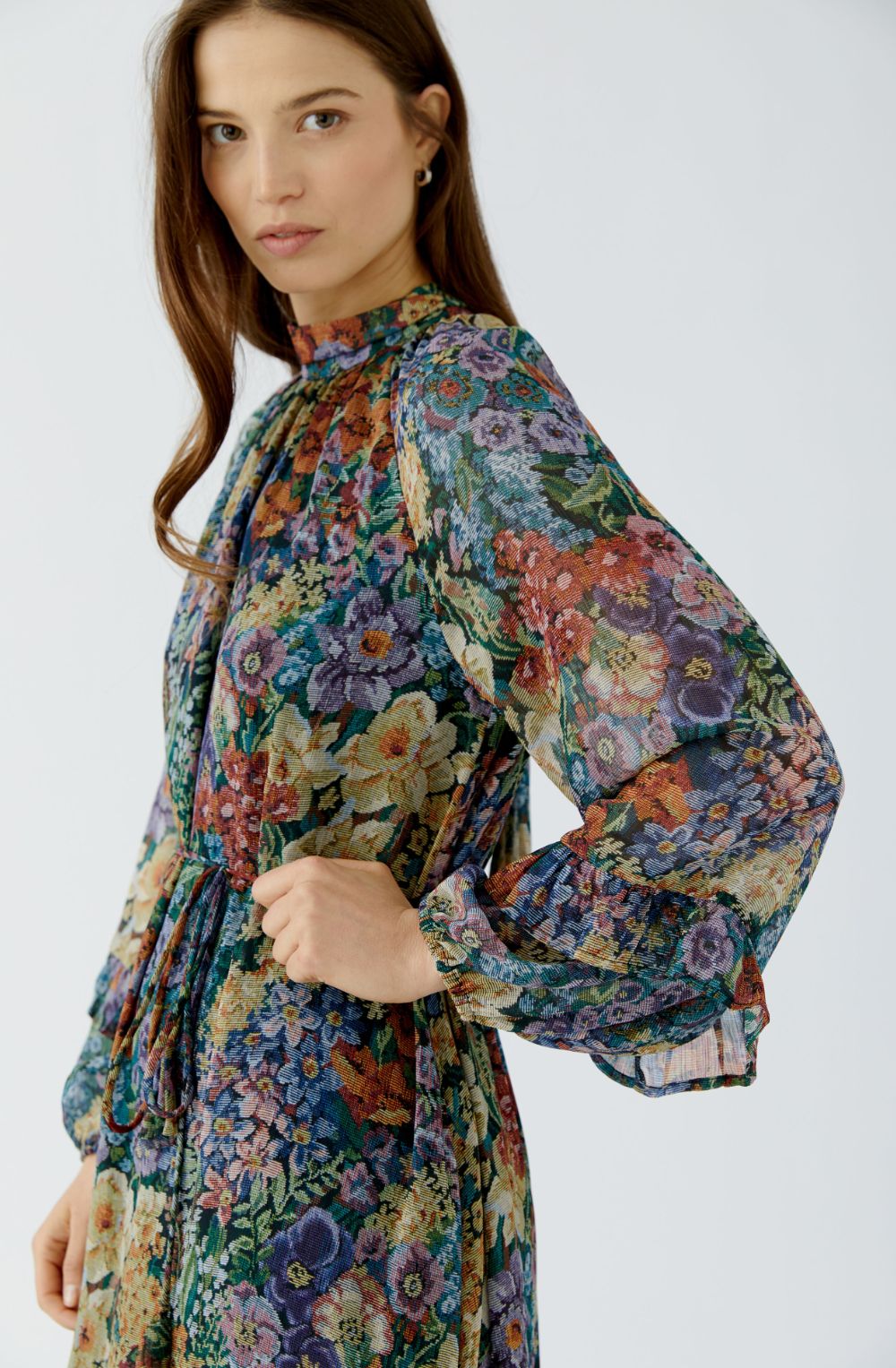 Floral Print Maxi Dress