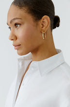 Optic White Extra Long Casual Shirt