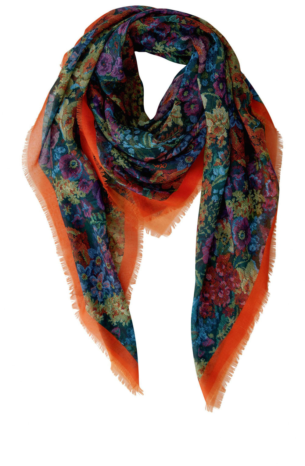 Floral Print Scarf