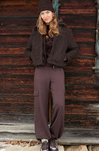 Brown Animal Print and Pink "Love" Jumper
