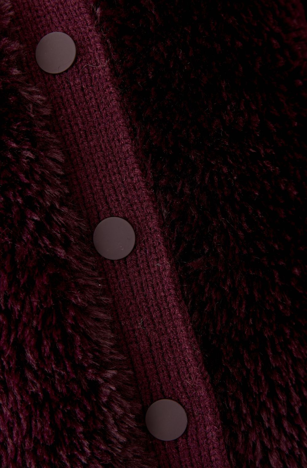 Bramble Berry Faux Fur  High Neck Jacket