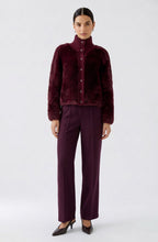Bramble Berry Faux Fur  High Neck Jacket
