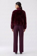 Bramble Berry Faux Fur  High Neck Jacket