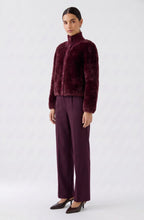 Bramble Berry Faux Fur  High Neck Jacket