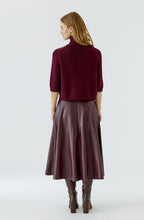 Bramble Berry High Neck Short Sleeve Jumper