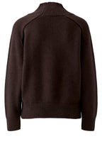 Chocolate Torte High Neck Loose Fit Jumper