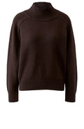 Chocolate Torte High Neck Loose Fit Jumper