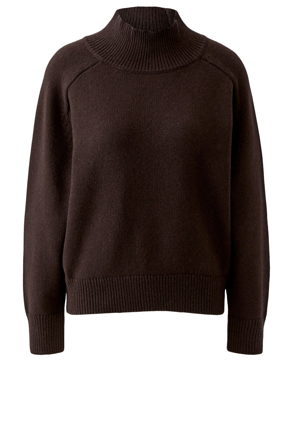 Chocolate Torte High Neck Loose Fit Jumper