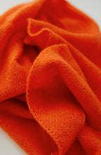 Orangeade Knitted Triangle Scarf