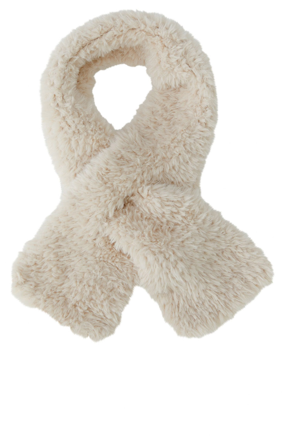 Whitecap Grey Faux Fur Scarf