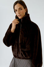 Chocolate Torte Faux Fur Jacket