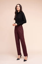 Black High Neck Jersey Top