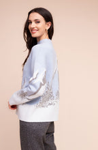 Ice Blue Snowy Mountain Top Jumper
