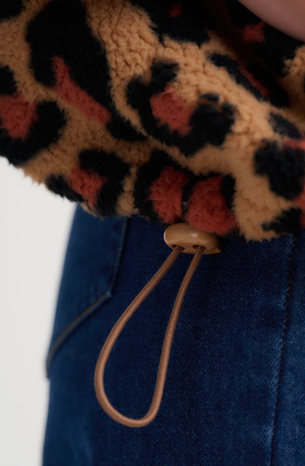 Brown Leopard Remi Fleece