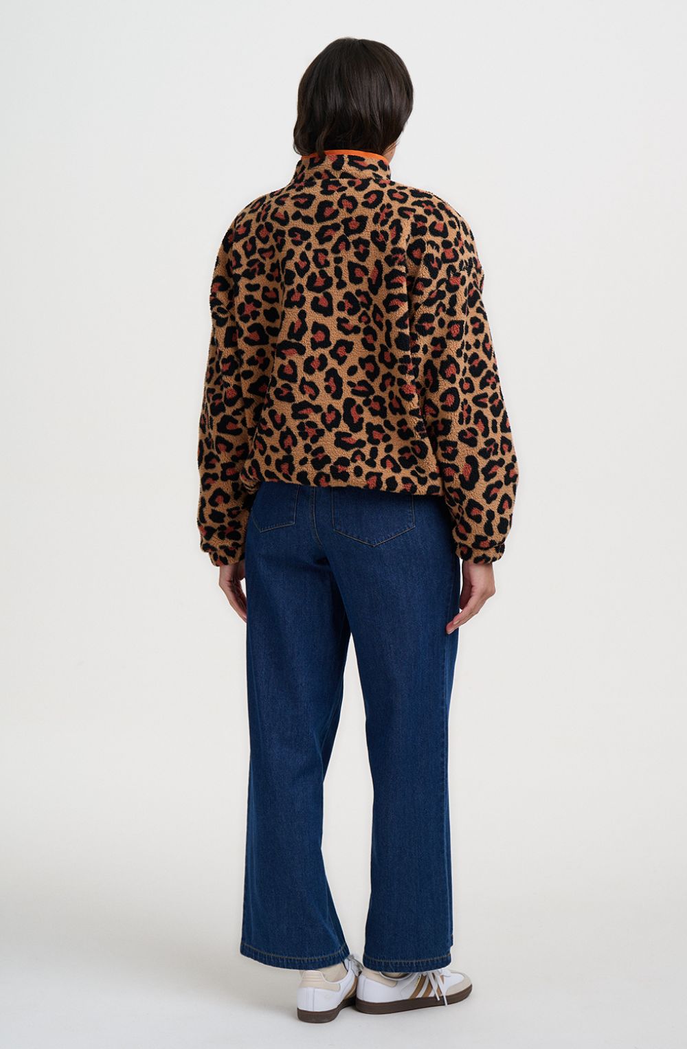 Brown Leopard Remi Fleece