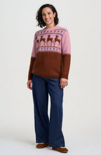 Pink and Brown Horses Devin Jumper