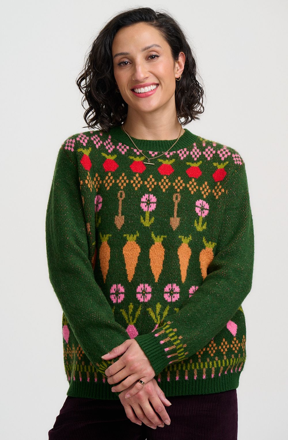 Green Allotment Laverne Jumper